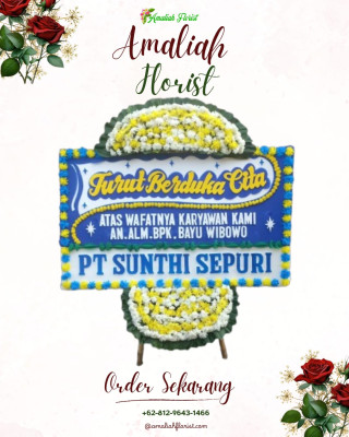 Papan Bunga Duka di Randuacir