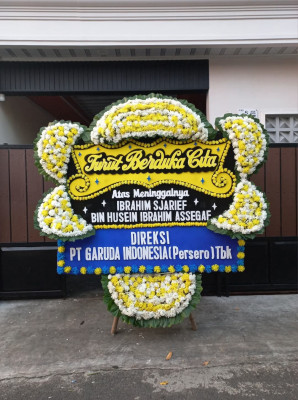 Papan Bunga Duka di Randuacir